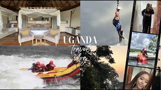 UGANDA VLOG  Kampala Spots Bungee Jumping amp White Water Rafting in Jinja Lemala Wildwaters Lodge [upl. by Rogerg]