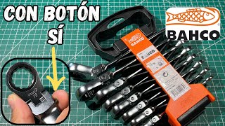 LLAVES🔧combinadas con CARRACA ARTICULADA de BAHCO  Review completa🔎 [upl. by Nylkcaj]