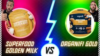 Organifi Gold Review vs Paleovalley Golden Milk Review [upl. by Rainger]