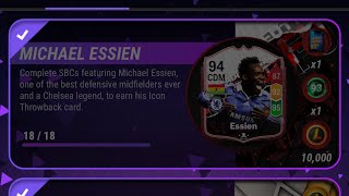 MICHAEL ESSIEN  ALL 18 MADFUT SOLUTIONS  MADFUT FUTURE ICONS SBC SOLUTION  MADFUT 24 [upl. by Yearwood]