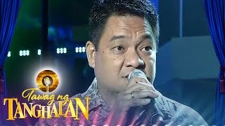 Tawag Ng Tanghalan Marlon Montecillo  One In A Million You [upl. by Nalro]