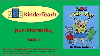 ABC I Like Me  Non Interactive Read Aloud [upl. by Oinota]