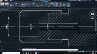 3 Tworzenie i wymiarowanie figury w Autocad 2020 [upl. by Eartha]