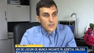 425 de locuri de munca vacante in judetul Valcea [upl. by Xyla321]