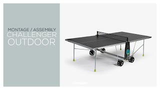 Comment monter votre table de pingpong Cornilleau Challenger Outdoor  Tutoriel [upl. by Alsworth456]