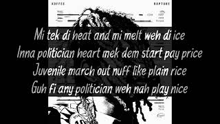 Koffee  Raggamuffin Lyrics Video [upl. by Snapp]