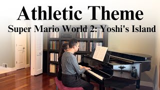 Super Mario World 2 Yoshis Island  Athletic Theme played by Jefferson Lin [upl. by Fulvi]