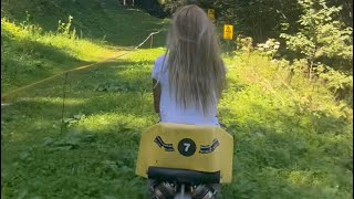 Keltenblitz Alpine Slide in Hallein [upl. by Nolyak99]