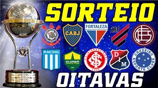 COPA SULAMERICANA 2024  SORTEIO DAS OITAVAS [upl. by Suoicerpal298]