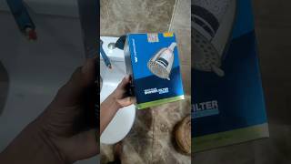 shortvideos waterscience shower filter installation How to install Waterscience shower filter [upl. by Ahsenra]