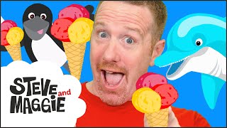 Ice Cream Islands for Kids with Steve and Maggie  More  Magic Stories for Kids  Wow English TV [upl. by Bryner253]