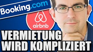 Private Kurzeitvermietung Darauf müsst ihr achten AirBnB Bookingcom usw [upl. by Namlak]