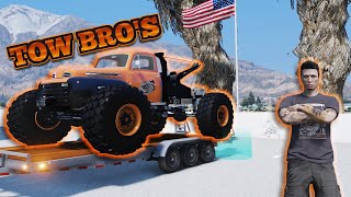 GTA RP  TOW BROS ARE BACK OFFROAD RECOVERY [upl. by Hetty]