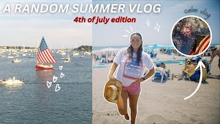 4TH OF JULYSUMMER VLOG  a recovered footage vlog [upl. by Enytsirk926]