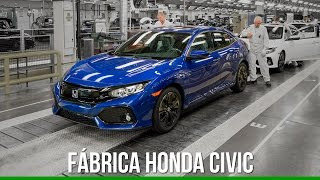 Fábrica da Honda  Produção do Novo Civic 2017 [upl. by Biel]