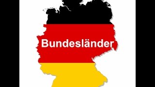 Lerne die Bundesländer und Hauptstädte Deutschlands [upl. by Darla]