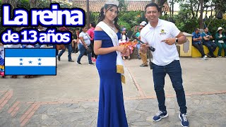 Entreviste la reina más joven que he conocido desfile patrio de Honduras – Ediciones Mendoza [upl. by Nakeber]