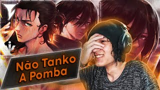 REACT Eren e Mikasa Shingeki no Kyojin  Tatakae  Isis Vasconcellos amp M4rkim [upl. by Adabel]