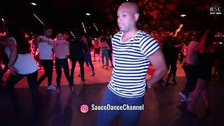 Edwin Tolentino and Elena Badzym Salsa Dancing at Berlin Salsacongress 2018 Saturday 06102018 [upl. by Norrad]