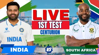 IND vs Sa 1st test Day 3 session 3  India vs South Africa test match Live score and commentary [upl. by Parrish]