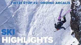 FWT21 Stop 2 Ordino Arcalís Andorra  Ski Highlights [upl. by Acinet]