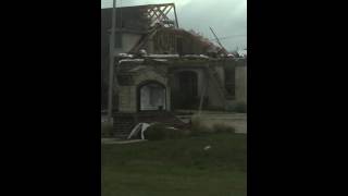 Rowlett Tornado Damage 1 [upl. by Aihseit]