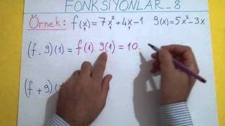 FONKSİYONLAR 8  Şenol Hoca [upl. by Avihs582]