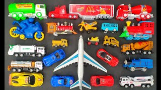 Review Box Full Of Toy Cars Truck Toys [upl. by Madlin]