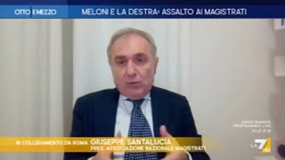 Il presidente Santalucia ospite a Otto e Mezzo 18 ottobre 2024 [upl. by Fielding]