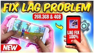 Fix Lag Problem In Free Fire 🔥 How To Fix Lag In 2gb 3gb 4gb Mobile  New Tricks To Play Smoothly 👽 [upl. by Dail]