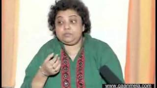 Srabani Sen Interview P5 with Gaanmela  Pijushkanti Sarkar [upl. by Airdna748]