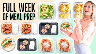 5 TAGE MEAL PREP  Meal Prep Rezepte für die ganze Woche  Vorkochen zum Abnehmen [upl. by Anilem]