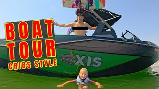 CASHY AND NICK TAKE YOU ON A BOAT TOUR CRIBS STYLE [upl. by Claudelle]