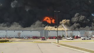 Walmart seeks legal action in warehouse fire [upl. by Allesor173]