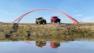 Покоряем бездорожье на двух Jeep Wrangler scale4x4 4wd rc offroading [upl. by Stilu]