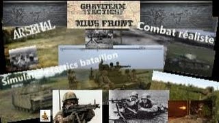 Graviteam Tactics Mius Front Arsenal Allemand et Russe HD FR [upl. by Nymzaj]