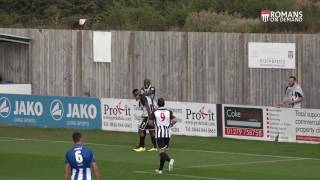 GOAL  Naby Diallo bags his first City goal with this crisp finish at Bishops Stortford 208016 [upl. by Kcirret796]