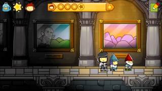 Scribblenauts Unlimited Walkthrough  The Virgule Gallery [upl. by Hicks180]