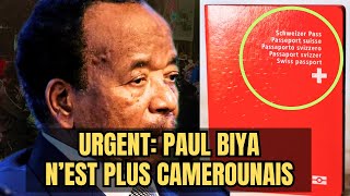 URGENT  PAUL BIYA N’EST PLUS CAMEROUNAIS [upl. by Moira260]