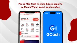 Paano mag cash mula gcash papunta sa mannawallet gamit ang instapay [upl. by Amhser80]