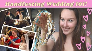 How to Have a HANDFASTING Wedding Ceremony 10 Tips  PDF SCRIPT [upl. by Yklam]