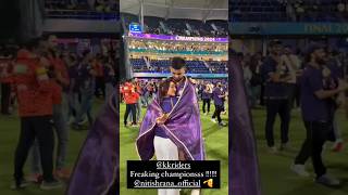 KKR player Celebrate IPL Final 2024 win ipl2024 [upl. by Stavro]