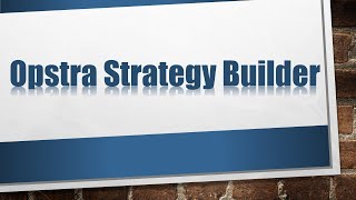 opstra option strategy builder  opstra options analytics [upl. by Kjersti]