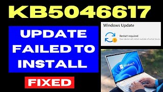 KB5046617 Update 24H2 not Installing on Windows 11 Fixed [upl. by Atibat]