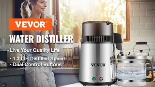 ✈️FREE SHIPPING 📦  VEVOR 4L 4L Water Distiller [upl. by Broadbent]