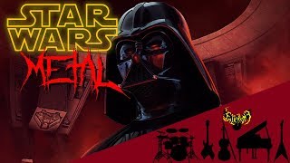 STAR WARS  The Imperial March Darth Vaders Theme 【Intense Symphonic Metal Cover】 [upl. by Hanimay]