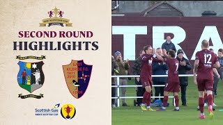 Tranent 70 East Kilbride  Tranent Score SEVEN  Scottish Gas Scottish Cup Second Round Highlights [upl. by Nirrad16]