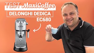 DELONGHI DEDICA EC680  Machine expresso compacte  Le Test MaxiCoffee [upl. by Gusti304]