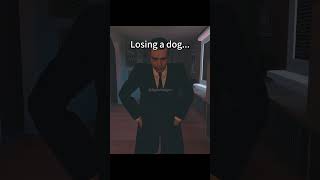 Losing a dog 😞💔 shorts memes sad animation [upl. by Tempest891]