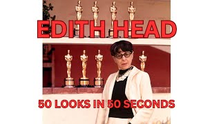 Edith Head  50 Looks in 50 Seconds [upl. by Allit]